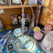 Handmade Crystal Suncatcher with Metal Stand - Boho Decor becky's charms