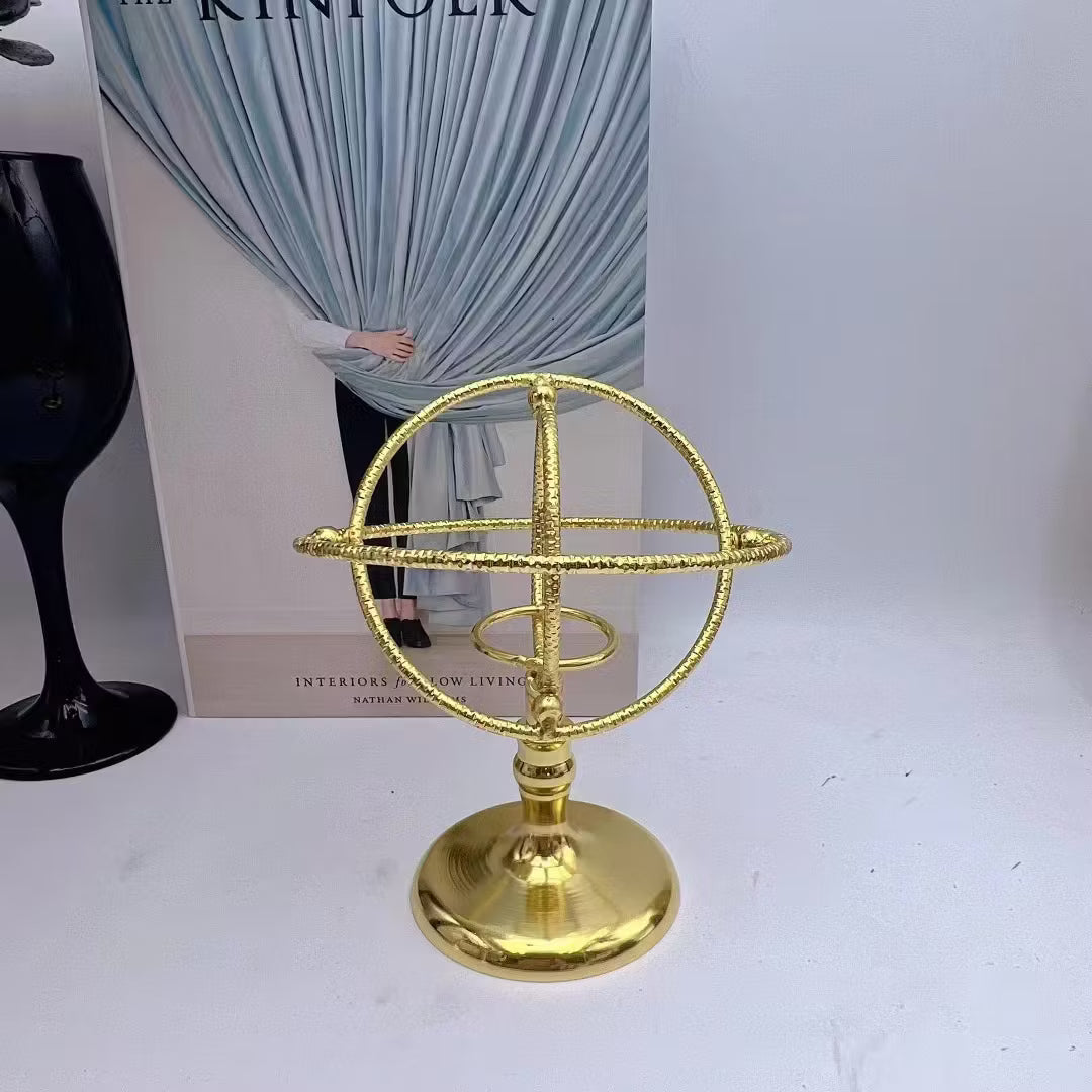 Metal Starry Crystal Ball Holder/Crystal Crafts Stand