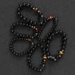Black Obsidian Tiger's Eye Ebony Beaded Bracelet-Protection Bracelet becky's charms