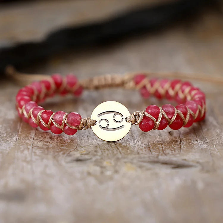Cancer | Red Agate Faceted
