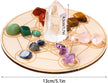 Natural Crystals and Healing Stones Kit - The Essential Chakra Healing Crystal Set