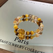 Wealth-Attracting Crystal Bracelet: Citrine, Super Seven & Tiger Eye becky's charms